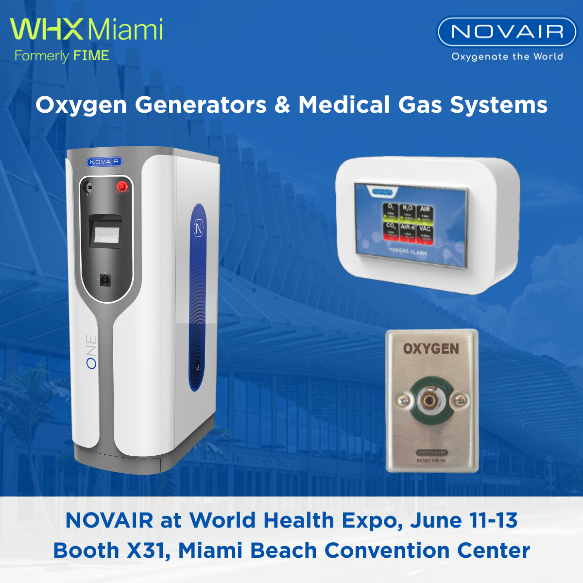 NOVAIR at WHX Miami 2025: Showcasing Cutting-Edge Medical Gas Solutions